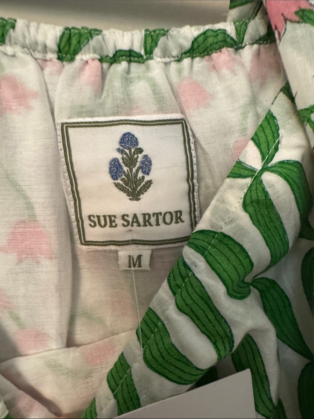 Sue sartor Marias sleeveless maxi dress guava Kelly green - Picture 6 of 10